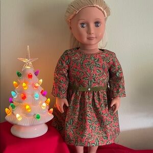 Festive doll dress